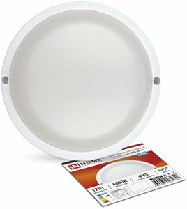 СПП 1565-КРУГ 15Вт 6500К 1350Лм IP65 Светильник влагозащищённый круг ДБП-15W 6500К 1350Лм IP65 Ø140мм (уп.40шт.) IN HOME (Китай) 4690612044897