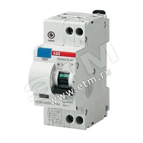 2CSR145001R1204 DSH941R Авт.диф.тока C20 30мА тип АС (уп.5шт.) ABB 2CSR145001R1204