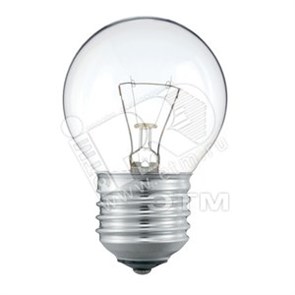 00005857/06702950 PHILIPS Stan CLASSIC P CL 60W 230V E27 Лампа накаливания шар прозрачный (уп.100шт.) 926000005857
