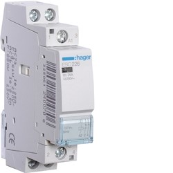 ESC226 Контактор модульный, 2н.з., AC1/AC7a 25A, Uупр.=230В 50/60Гц, ширина 1М HAGER ESC226