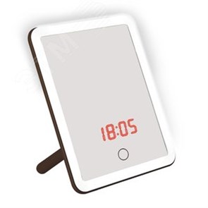 TLD-591 Brown/LED/80Lm/6000K/Dimmer/T+M Cветильник-зеркало настольный. Цвет коричневый. Uniel™ (Китай) UL-00004160