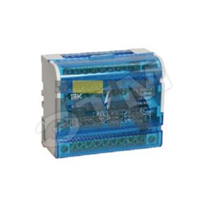 YND10-4-11-125 Шина на DIN-рейку в корпусе (кросс-модуль) 3L+PEN 4х11 (уп.10шт.) IEK® YND10-4-11-125