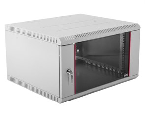 ШРН-Э-9.650 Шкаф телекоммуникационный настенный разборный 9U 600х650мм (ШхГ) дверь стекло ЦМО ШРН-Э-9.650