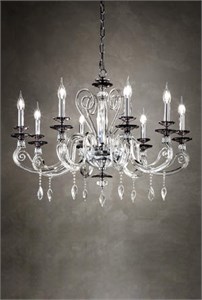 AMELIE L10 / Chrome Люстра Euroluce AMELIE L10 / Chrome