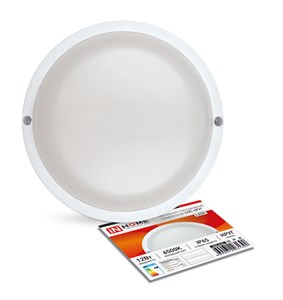 СПБ-2-КРУГ 10W(800lm) 4000К IP40 In Home Светильник светодиодный ДБП-10W 800лм IP40 Ø155мм белый (уп.20шт.) LLT (ASD) 4690612020631