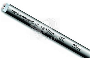 98300860/98300862/98300666/98300809 Devi-iceguard™-18 черный 18W Саморегулируемый кабель DEVI (Дания) 98300860