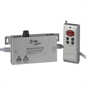 RGBcontroller-220-A05-RF Контроллер для RGB ленты на 220V с радиопультом (уп.60шт.) ЭРА RGBcontroller-220-A05-RF