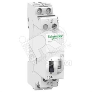 A9C30815 Acti 9 Импульсное реле  iTL 16A 1НО 1НЗ 230В АС 110В DC 50-60ГЦ Schneider Electric A9C30815