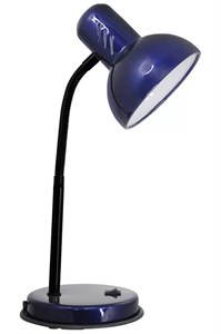 МТ2077A_ру синий Светильник настольный 60W, E27, 220V Ультра ЛАЙТ ООО МТ2077A_ру