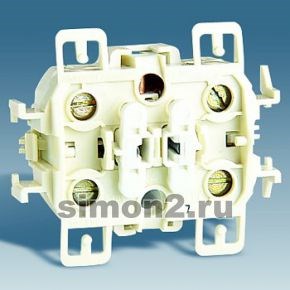 73398-39 S73 Loft Механизм двухклавишного выключателя 10А 250В (уп.10шт.) Simon Electric (Испания) 73398-39