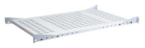 TLK-SHFC-660F-GY Полка стационарная усиленная 19", Ш437хГ660мм, для шкафа глубиной 800мм, серая TLK-SHFC-660F-GY