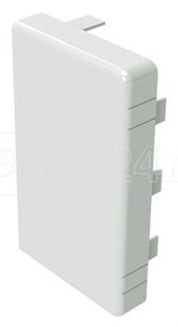 00878 LAN In-liner Заглушка для кабель-канала 120х80мм торцевая (уп.2шт.) ДКС 00878