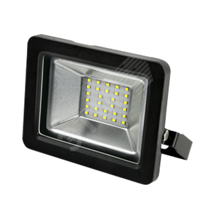 613100330 Прожектор светодиодный ДО-30w IP65 6500K черный (уп.60шт.) Gauss (Китай) 613100330-1