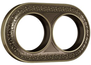 WL70-frame-02 Antik Runda бронза Retro Рамка 2 поста Werkel™ a037198-1