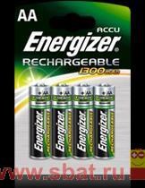 Элемент питания R6 (АА) Energizer Ni-MH 1300mAh бл/4 аккум. фото 702431