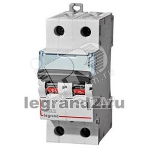 407280/03436 DX³-E Выключатель автоматический 2п 32A C 6кА Legrand (Франция) 407280