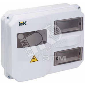 MSP112-1-55 Щит учетно-распределительный навесной ЩУРн 1/12 IP55 IEK® MSP112-1-55