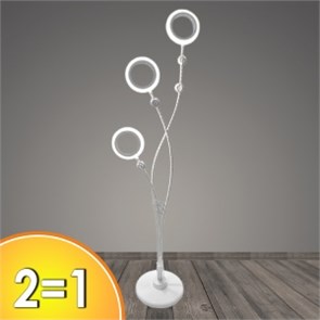F2110/3 WT Торшер белый LED 3*8W h1520, BTH23 (Росток) 988368425