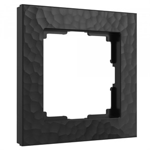 W0012408 Hammer Рамка на 1 пост черная (уп.10шт.) Werkel™ a052513-1