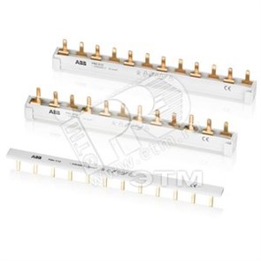 2CDL130001R1060 PSH3/60 Гребенчатая шина стандартная до 63А для винтовых зажимов 3П 60 модулей (уп.12шт.) ABB 2CDL130001R1060