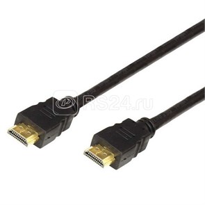 FD 17-6208 Шнур HDMI - HDMI gold 10м с фильтрами (уп.5шт.) REXANT FD 17-6208