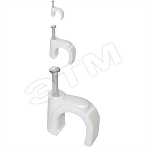 USK11-09-100 Скоба круглая 9мм (уп.100шт.) IEK® USK11-09-100