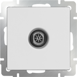 W1183001/WL01-TV/ WL04-TV - white ТВ-розетка оконечная белая (уп.10шт.) Werkel™ a051107-1