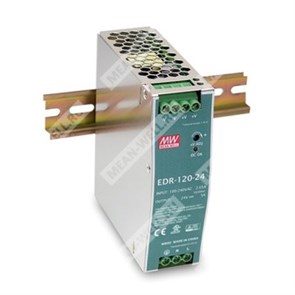 EDR-120-24 Блок питания На DIN-рейку DC 24V 120W MeanWell EDR-120-24