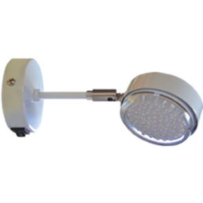 FC5341ECB Ecola GX53 FT4173 Cветильник накладной поворотный на среднем кроншт., хром (уп.30шт.) FC5341ECB