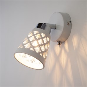 20060/1 белый Настенный светильник с поворотными плафонами Eurosvet 20060/1 белый