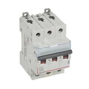 407292/006489 DX³-E Выключатель автоматический 3п 20A C 6кА Legrand (Франция) Legrand (Франция) 407292