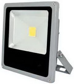 JPSV24ELY Ecola Projector  LED Premium 24.0W 220V 4200K IP65 Прожектор тонкий серый (уп.15шт.) JPSV24ELY