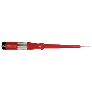 32861 TST500-1 Тестер напряжения контактный 100-500V, 12*200 мм, красный, Stekker 32861