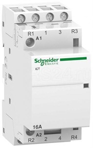 A9C22818 Acti 9 Контактор модульный iCT 16A 2НО 2НЗ 220/240В АС (уп.3шт.) Schneider Electric A9C22818