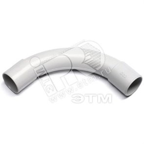 50432 Поворот на 90град. труба-труба, IP40, Ø32мм (уп.25шт.) ДКС 50432