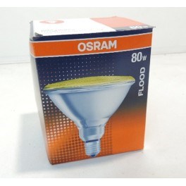 007663/PAR38 Yellow 80W 240V FL E27 704517