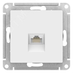 ATN001383 AtlasDesign Механизм розетки компьютерной RJ45 Cat.5e, лотос (уп.5шт.) Systeme Electric (Россия) ATN001383