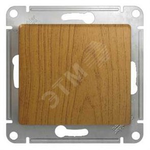 GSL000511 Glossa Одноклавишный выключатель (сх.1), дуб, механизм (уп.20шт.) Schneider Electric GSL000511
