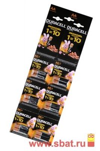 MN 1500/LR6/316 BL12 1,5V Basic AA Элемент питания (отрывная лента-блистер 12шт.) Duracell MN 1500/LR6/316 BL12