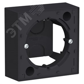 ATN001000 Atlasdesign Коробка для наружного монтажа, карбон (уп.20шт) Systeme Electric (Россия) ATN001000