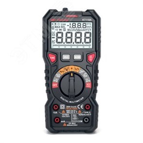 79126 KT 118A PROLINE Мультиметр цифровой с True RMS и автоматическим выбором режимов и пределов измерений КВТ (Китай) 79126