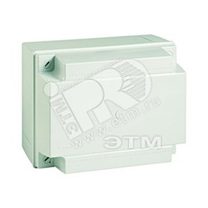 54230 Коробка ответвительная с гладкими стенками, IP56, 240х190х160мм (уп.111шт.) ДКС 54230
