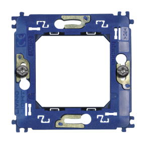 LN4702 LivingLight Суппорт пластиковый на 2 модуля на винтах Bticino (Legrand) LN4702