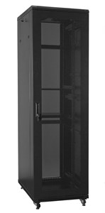 TTC-4266-SR-RAL9004 Шкаф напольный 19", 42U, 2055x600х600мм (разобранный) СНЯТ С ПРОИЗВОДСТВА TTC-4266-SR-RAL9004