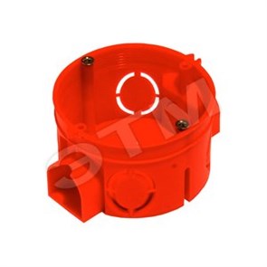 КУ1101 Коробка монтажная в бетон 64х40 (68х42 мм) с ушками (уп.288шт.) HEGEL (Россия) КУ1101