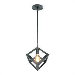 CAST 1010 BLACK 1*E27 черный Cветильник подвесной Max Light CAST 1010