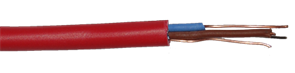 SAR0205HFAEL-F3 нг-FRLS 1х2х0.5мм (1х2х0.22мм²), кабель огнестойкий жесткий(монолитная жила) (250м.) SAR0205HFAEL-F3 нг-FRLS