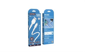 ik-3112-S33w Дата-кабель SmartBuy USB-A штекер - USB Type-C штекер, 5A 1м белый SmartBuy 4690626093546