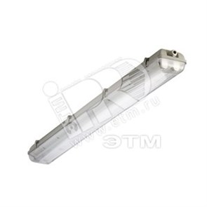 00849 TLWP236 PC Светильник пылевлагозащищенный 2x36W, ЭмПРА, IP66 (уп.2шт.) TECHNOLUX 00849