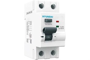 HRO63M 1NG4C0000C 00010G Выключатель автоматический дифференциальный (АВДТ) 1Р+N 10А 30мА тип AC х-ка С 6кА Hyundai HRO63M 1NG4C0000C 00010G